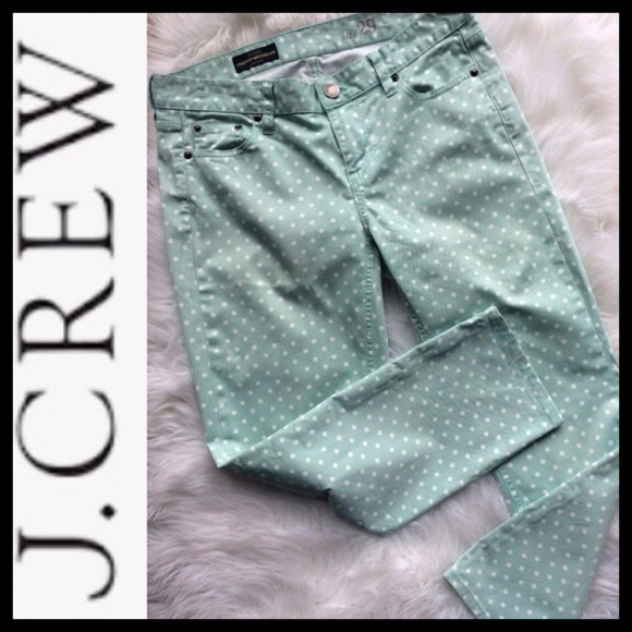 🎉SALE🎉J. CREW Polka Dot Matchstick Jean - Picture 5 of 7